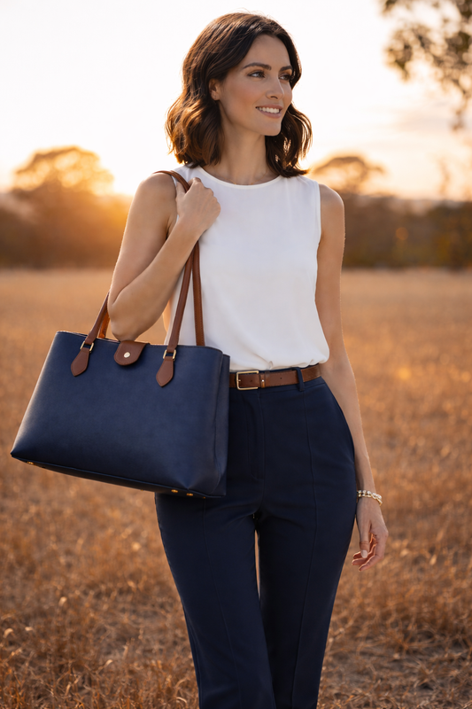 The Riviera Structured Tote