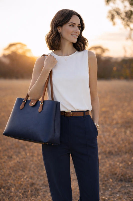 The Riviera Structured Tote