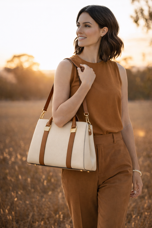 The Siena Ivory Tote